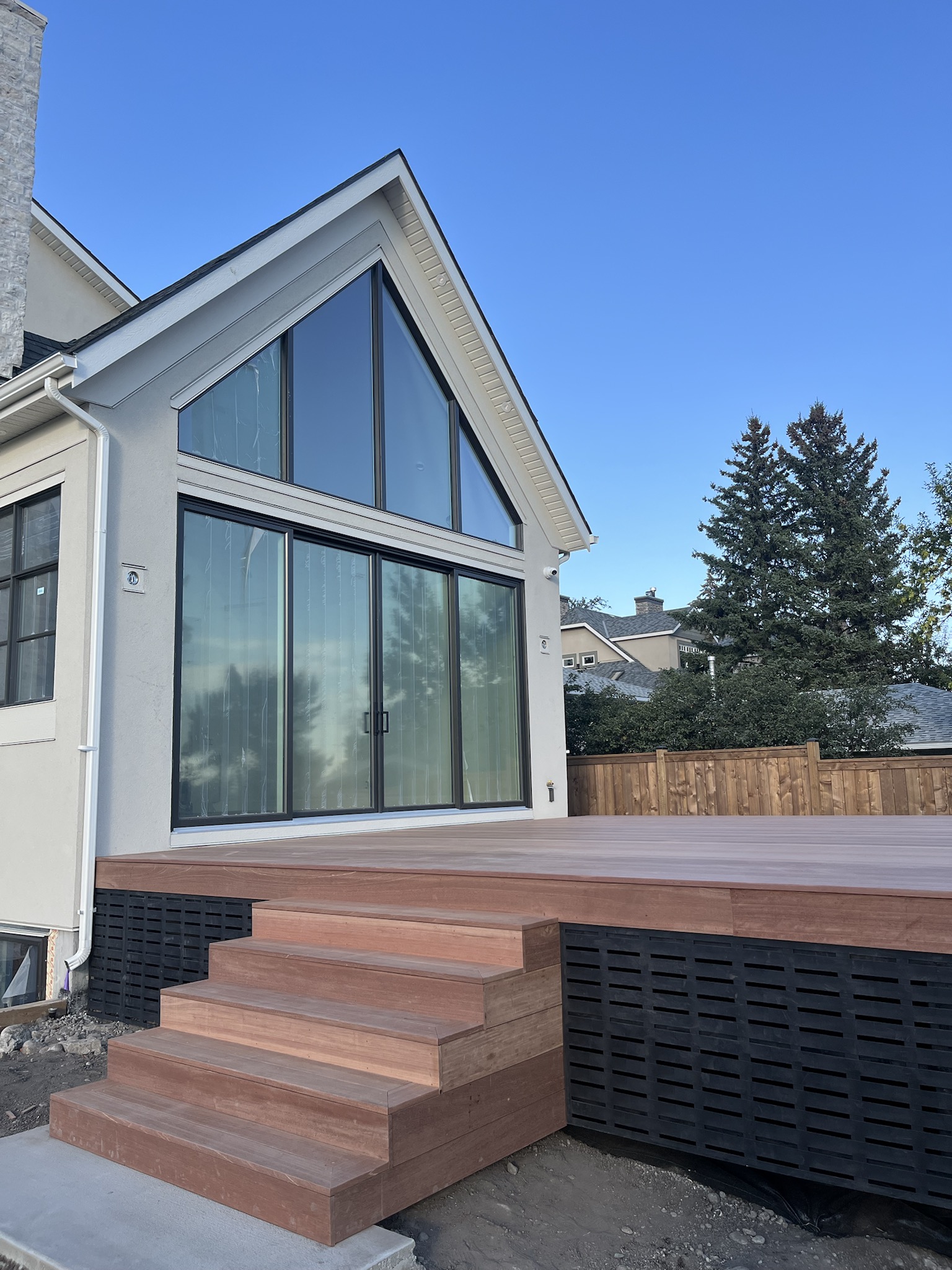 Decks and landscaping