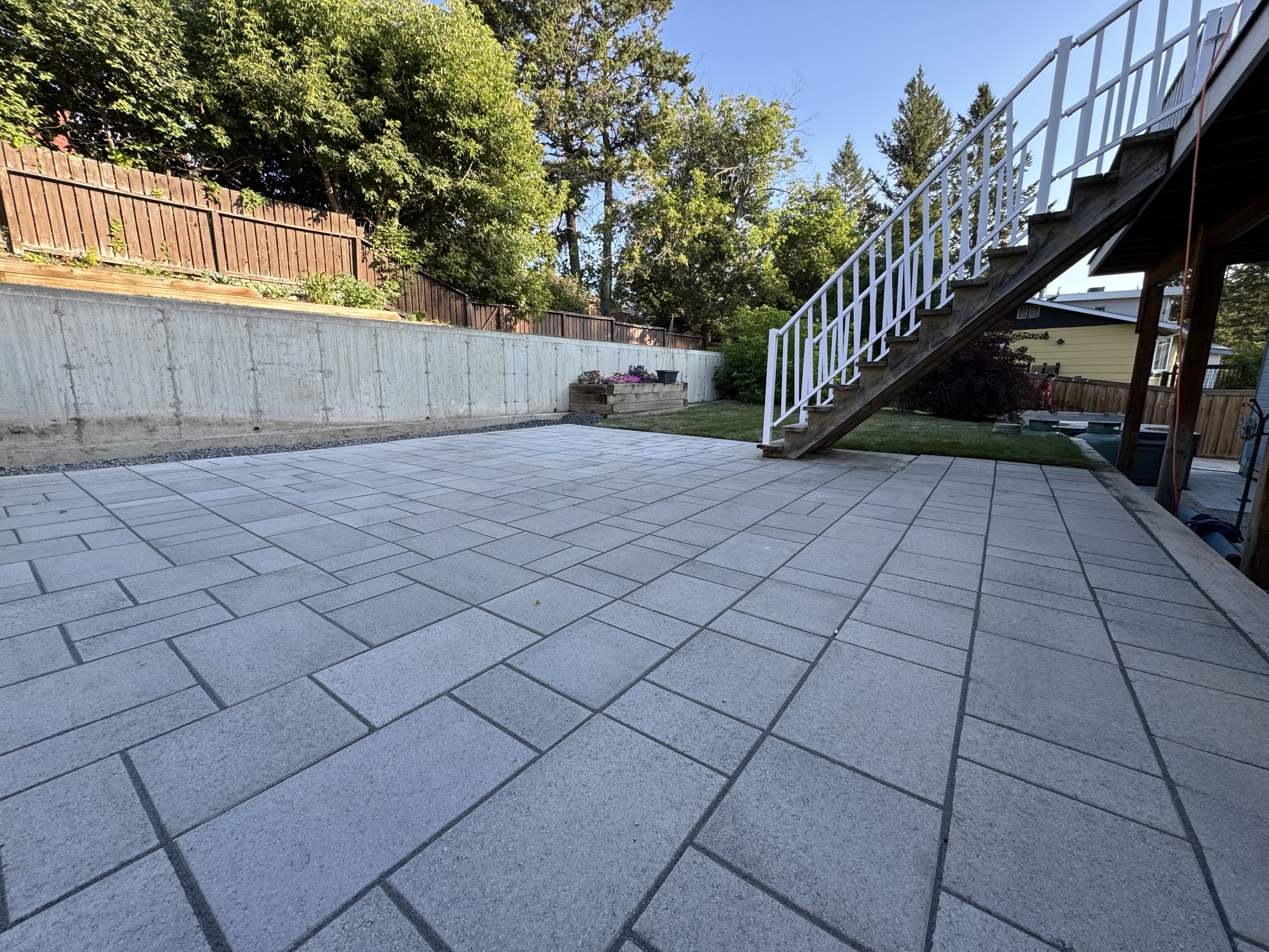 Landscaping project