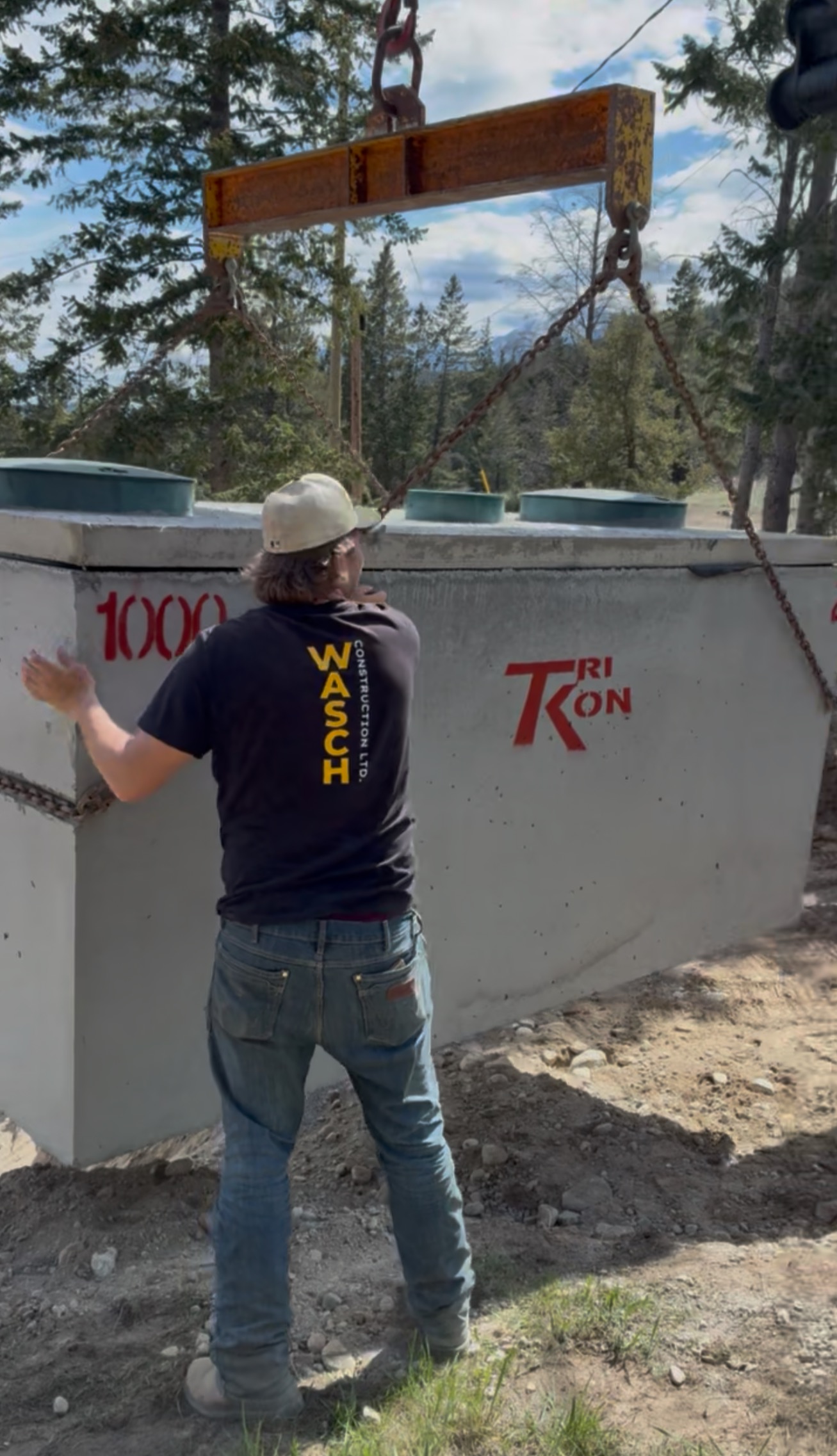 Septic installation project